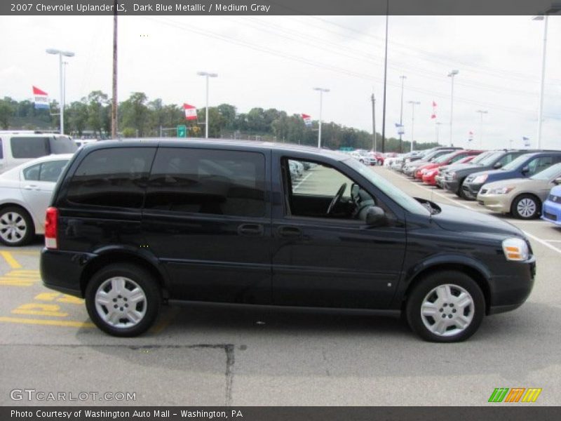Dark Blue Metallic / Medium Gray 2007 Chevrolet Uplander LS