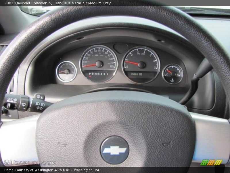Dark Blue Metallic / Medium Gray 2007 Chevrolet Uplander LS