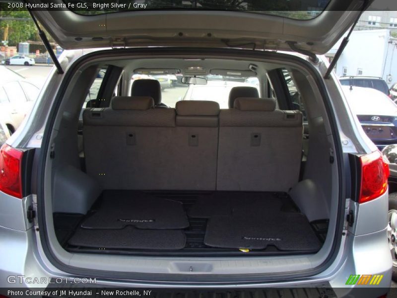 Bright Silver / Gray 2008 Hyundai Santa Fe GLS