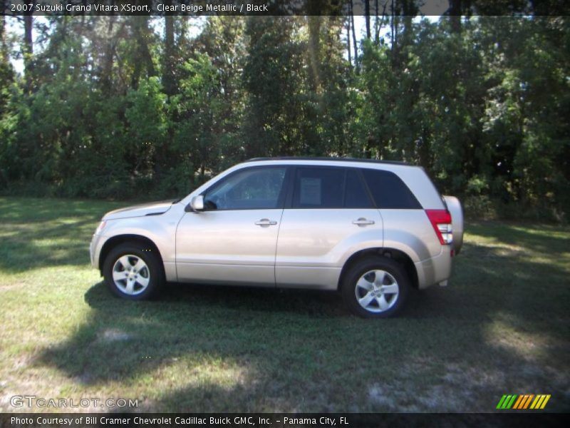 Clear Beige Metallic / Black 2007 Suzuki Grand Vitara XSport