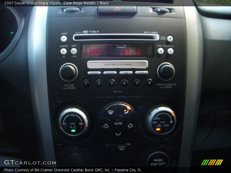 Clear Beige Metallic / Black 2007 Suzuki Grand Vitara XSport