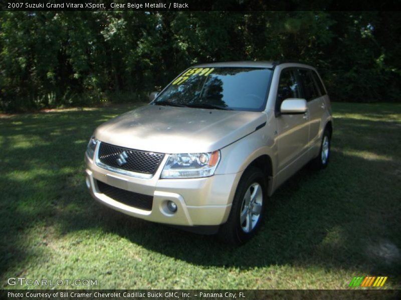 Clear Beige Metallic / Black 2007 Suzuki Grand Vitara XSport