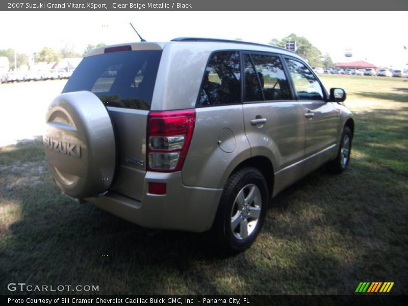 Clear Beige Metallic / Black 2007 Suzuki Grand Vitara XSport