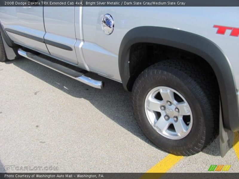 Bright Silver Metallic / Dark Slate Gray/Medium Slate Gray 2008 Dodge Dakota TRX Extended Cab 4x4
