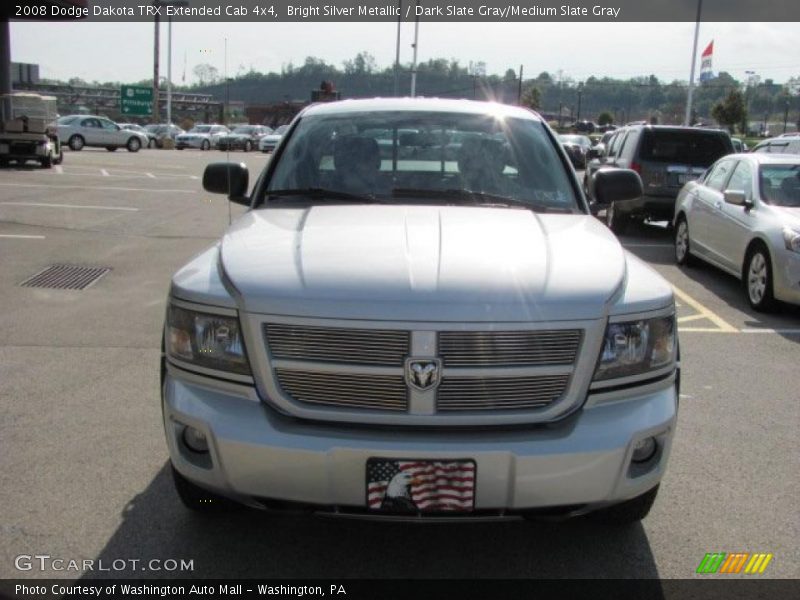 Bright Silver Metallic / Dark Slate Gray/Medium Slate Gray 2008 Dodge Dakota TRX Extended Cab 4x4