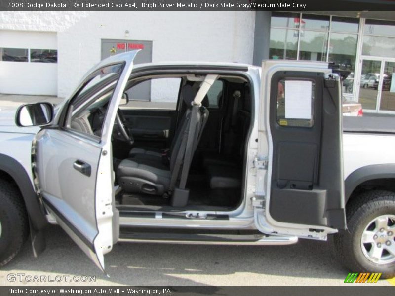 Bright Silver Metallic / Dark Slate Gray/Medium Slate Gray 2008 Dodge Dakota TRX Extended Cab 4x4