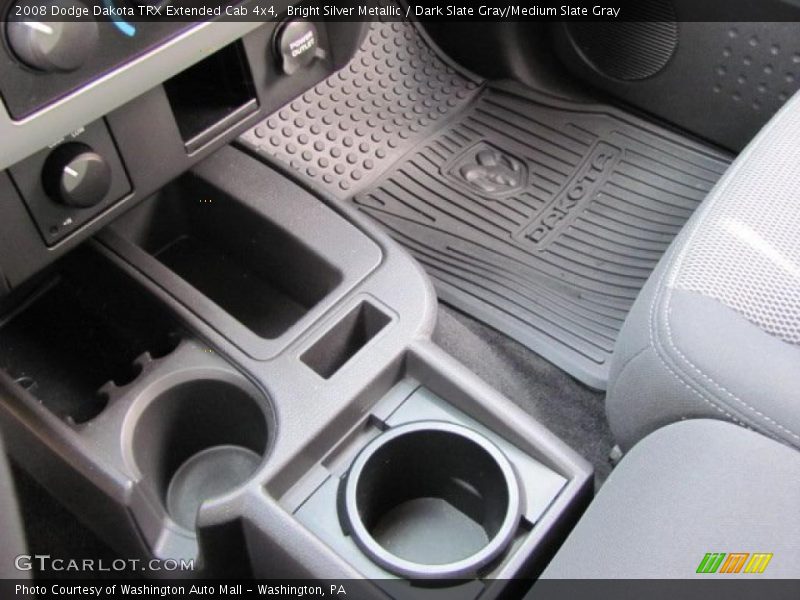 Bright Silver Metallic / Dark Slate Gray/Medium Slate Gray 2008 Dodge Dakota TRX Extended Cab 4x4
