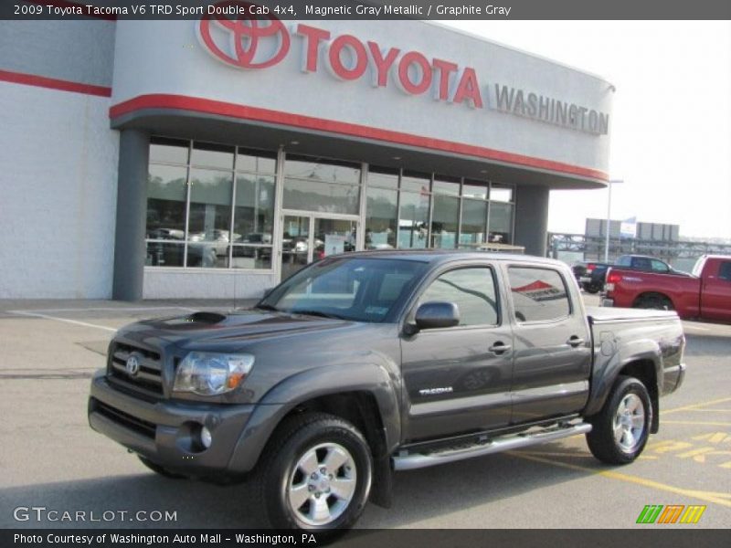 Magnetic Gray Metallic / Graphite Gray 2009 Toyota Tacoma V6 TRD Sport Double Cab 4x4