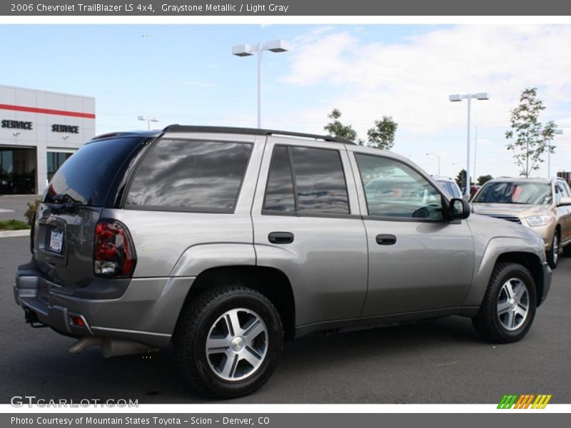 Graystone Metallic / Light Gray 2006 Chevrolet TrailBlazer LS 4x4