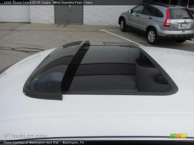 White Diamond Pearl / Ivory 1999 Toyota Solara SE V6 Coupe