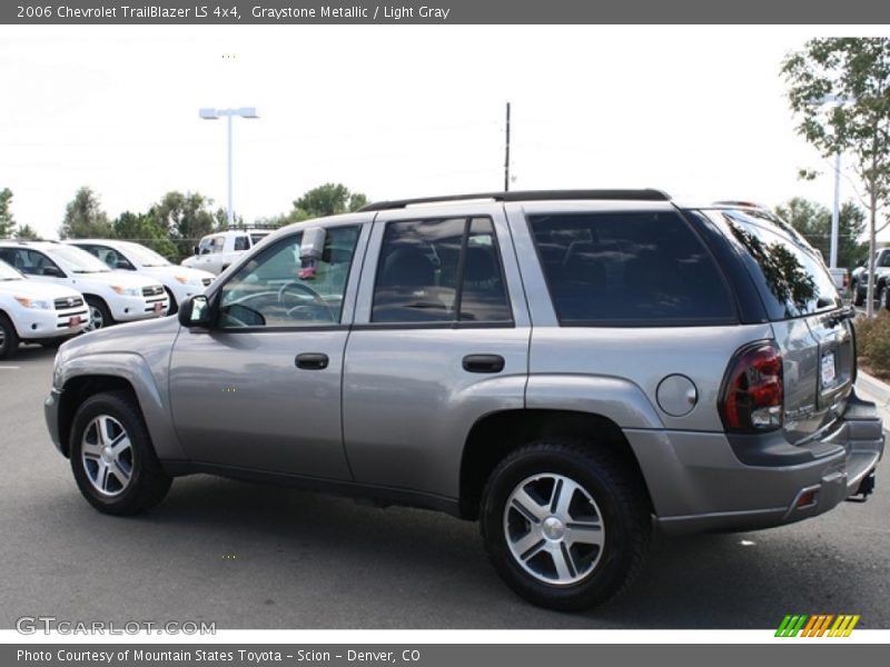 Graystone Metallic / Light Gray 2006 Chevrolet TrailBlazer LS 4x4