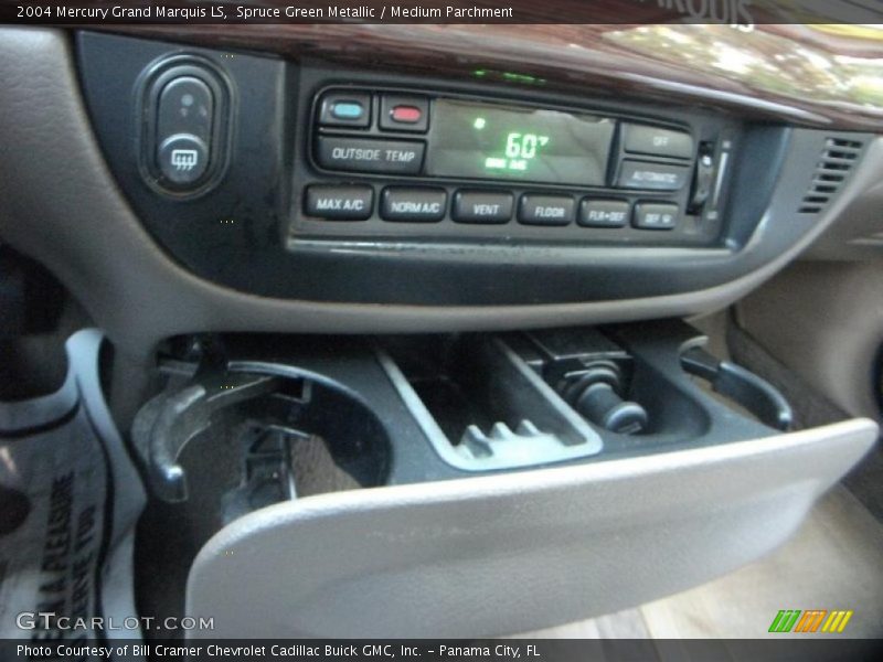 Spruce Green Metallic / Medium Parchment 2004 Mercury Grand Marquis LS