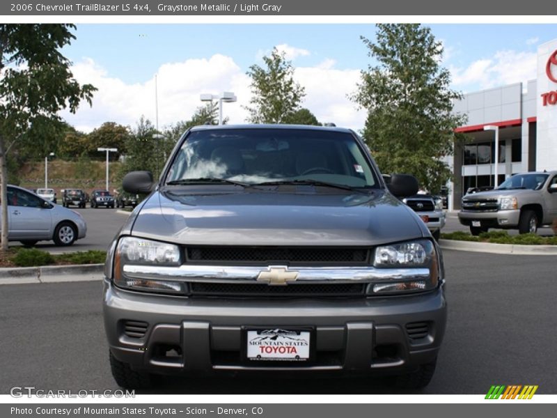 Graystone Metallic / Light Gray 2006 Chevrolet TrailBlazer LS 4x4