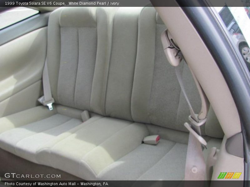 White Diamond Pearl / Ivory 1999 Toyota Solara SE V6 Coupe