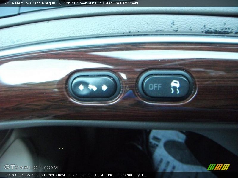 Spruce Green Metallic / Medium Parchment 2004 Mercury Grand Marquis LS