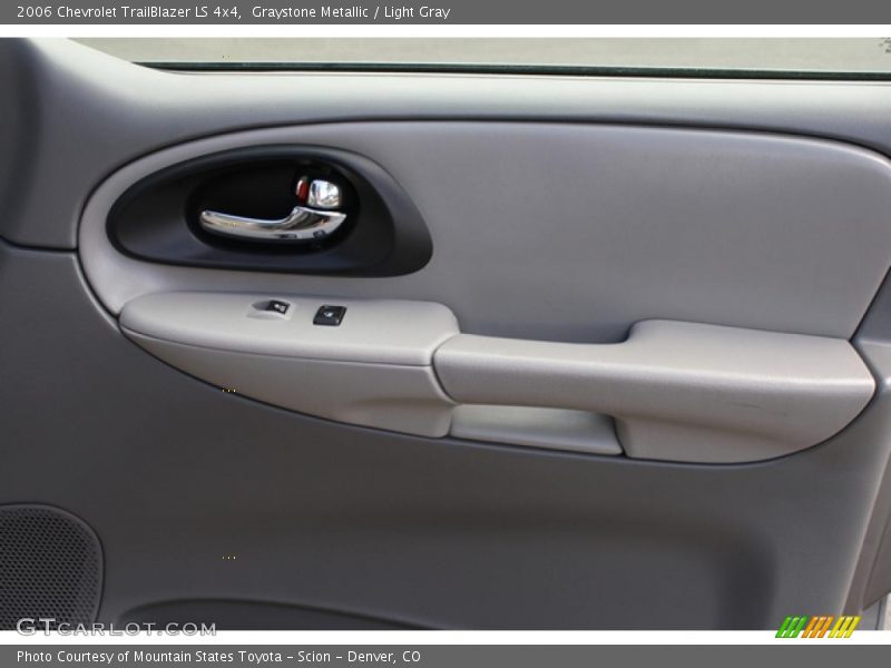 Graystone Metallic / Light Gray 2006 Chevrolet TrailBlazer LS 4x4