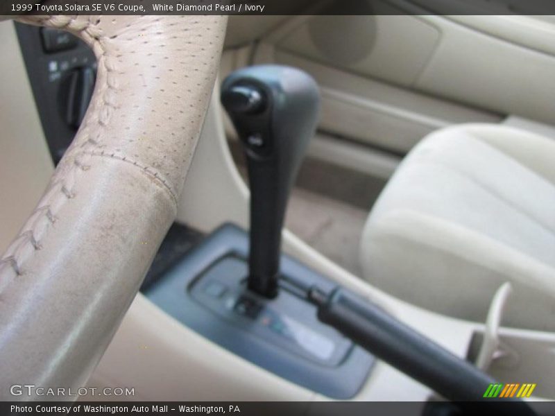 White Diamond Pearl / Ivory 1999 Toyota Solara SE V6 Coupe