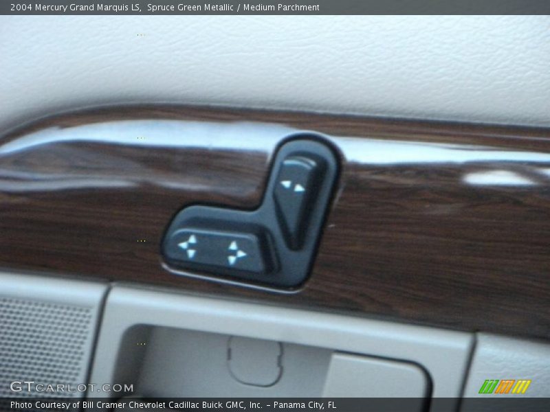 Spruce Green Metallic / Medium Parchment 2004 Mercury Grand Marquis LS