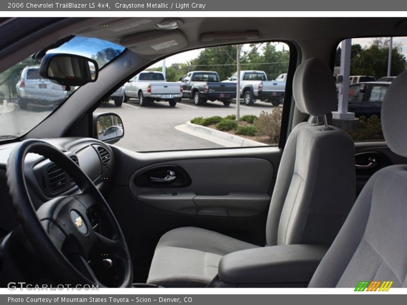 Graystone Metallic / Light Gray 2006 Chevrolet TrailBlazer LS 4x4