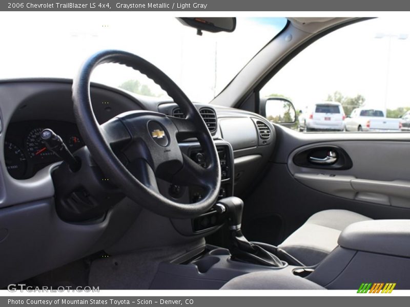 Graystone Metallic / Light Gray 2006 Chevrolet TrailBlazer LS 4x4