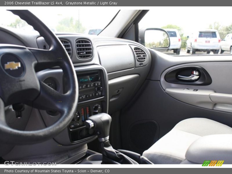 Graystone Metallic / Light Gray 2006 Chevrolet TrailBlazer LS 4x4