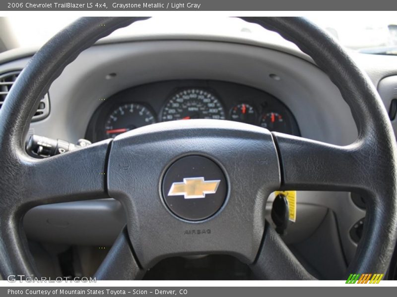Graystone Metallic / Light Gray 2006 Chevrolet TrailBlazer LS 4x4
