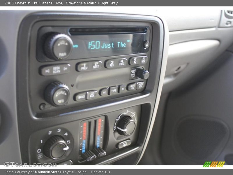Graystone Metallic / Light Gray 2006 Chevrolet TrailBlazer LS 4x4