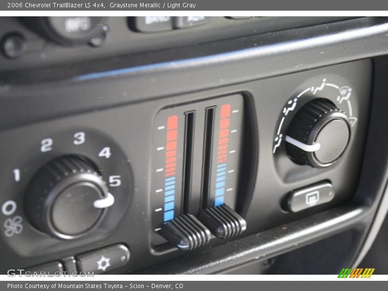 Graystone Metallic / Light Gray 2006 Chevrolet TrailBlazer LS 4x4