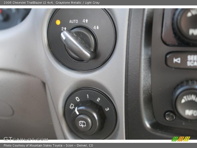 Graystone Metallic / Light Gray 2006 Chevrolet TrailBlazer LS 4x4