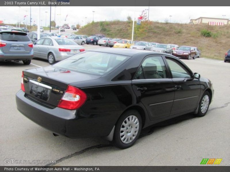 Black / Stone 2003 Toyota Camry XLE