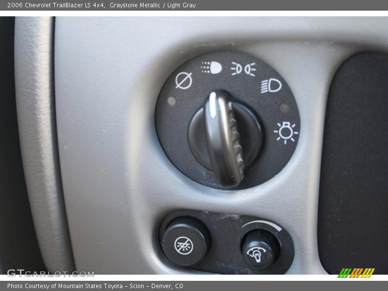 Graystone Metallic / Light Gray 2006 Chevrolet TrailBlazer LS 4x4