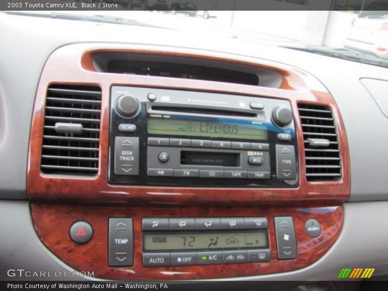 Black / Stone 2003 Toyota Camry XLE