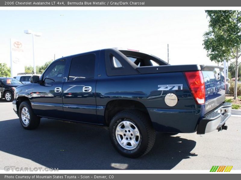 Bermuda Blue Metallic / Gray/Dark Charcoal 2006 Chevrolet Avalanche LT 4x4