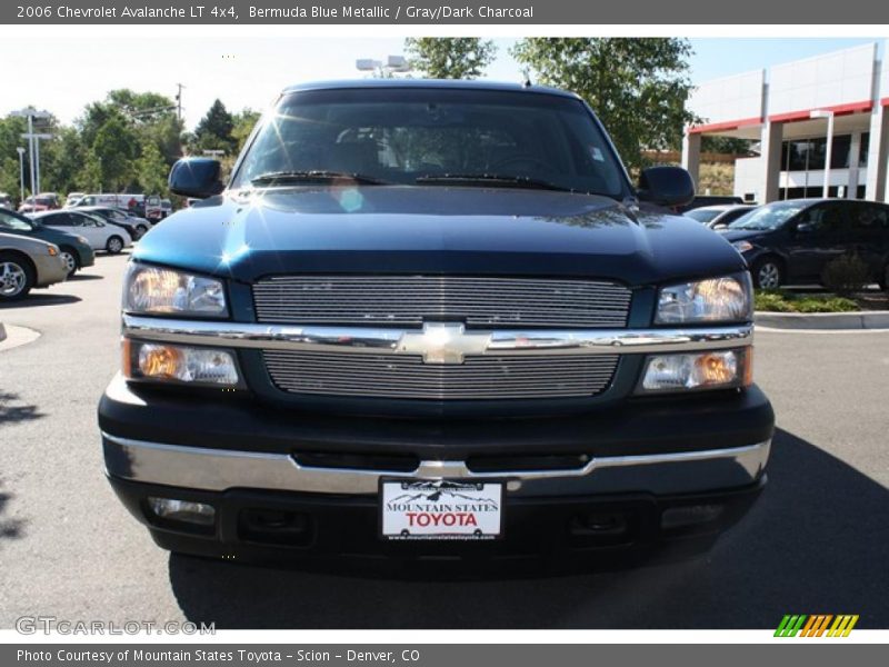Bermuda Blue Metallic / Gray/Dark Charcoal 2006 Chevrolet Avalanche LT 4x4
