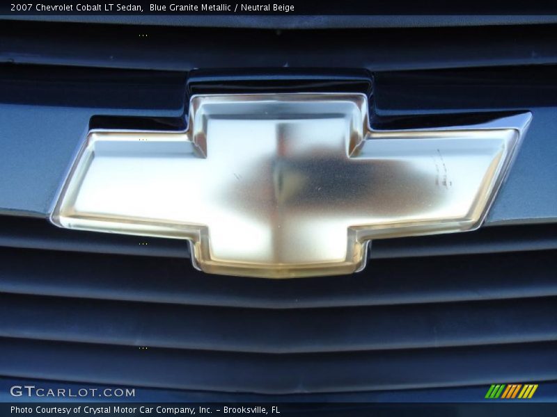 Blue Granite Metallic / Neutral Beige 2007 Chevrolet Cobalt LT Sedan