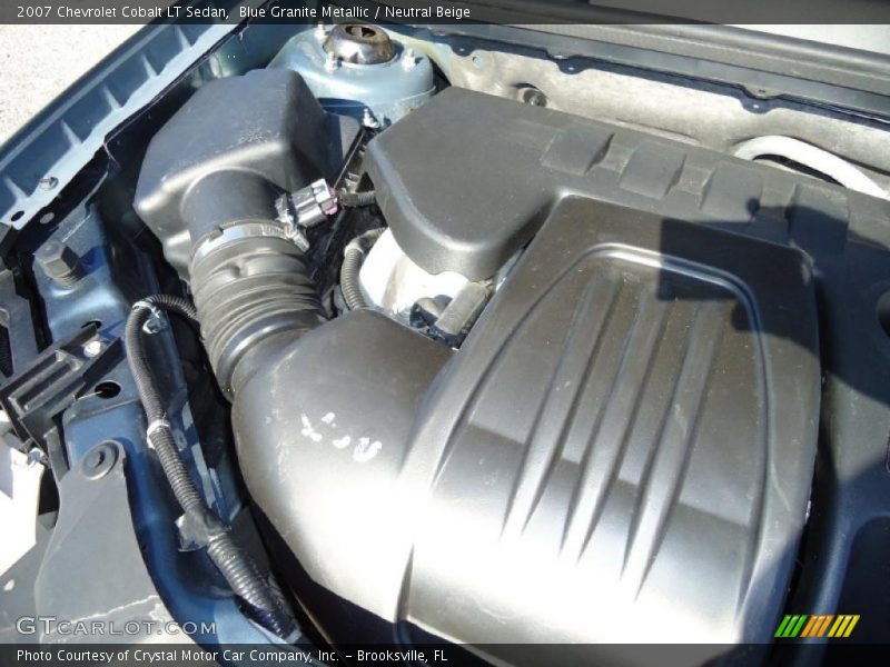 Blue Granite Metallic / Neutral Beige 2007 Chevrolet Cobalt LT Sedan