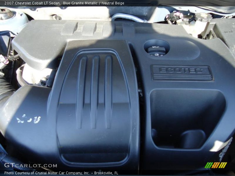Blue Granite Metallic / Neutral Beige 2007 Chevrolet Cobalt LT Sedan
