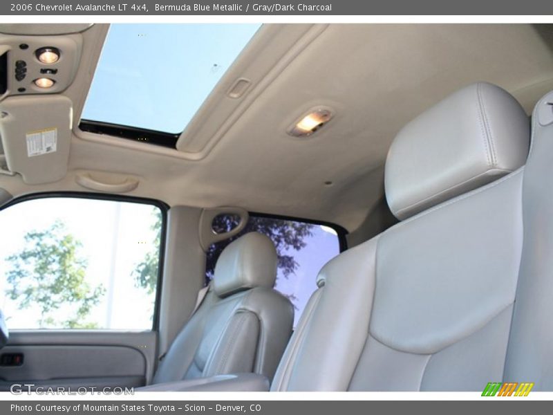 Bermuda Blue Metallic / Gray/Dark Charcoal 2006 Chevrolet Avalanche LT 4x4