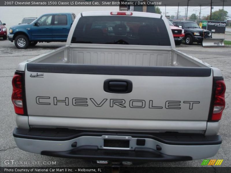 Silver Birch Metallic / Dark Charcoal 2007 Chevrolet Silverado 1500 Classic LS Extended Cab