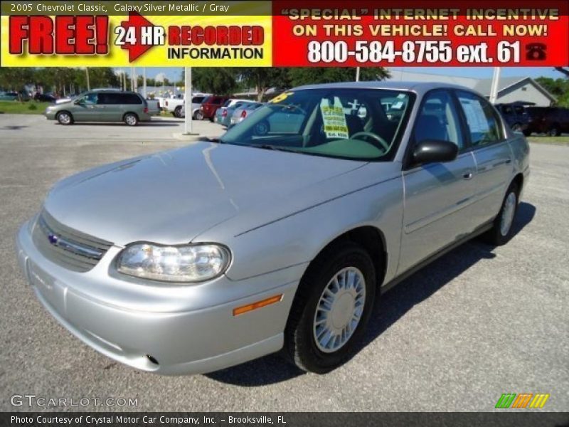 Galaxy Silver Metallic / Gray 2005 Chevrolet Classic