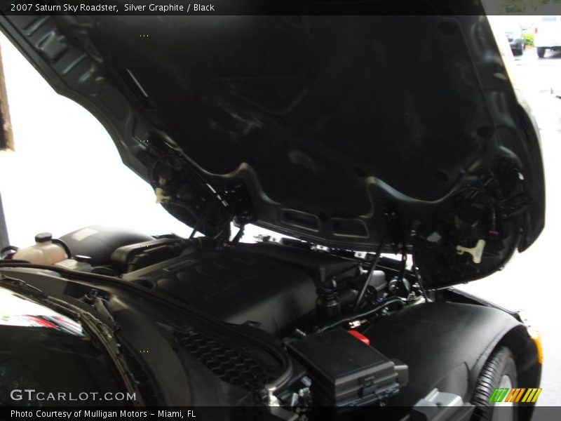 Silver Graphite / Black 2007 Saturn Sky Roadster