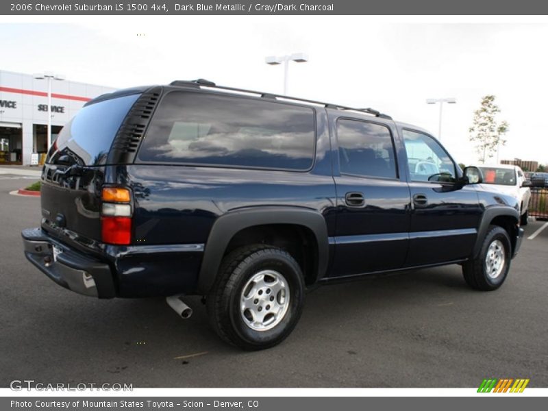 Dark Blue Metallic / Gray/Dark Charcoal 2006 Chevrolet Suburban LS 1500 4x4