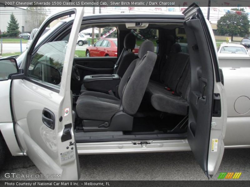 Silver Birch Metallic / Dark Charcoal 2007 Chevrolet Silverado 1500 Classic LS Extended Cab