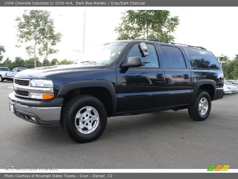 Dark Blue Metallic / Gray/Dark Charcoal 2006 Chevrolet Suburban LS 1500 4x4