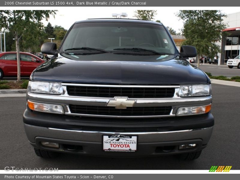 Dark Blue Metallic / Gray/Dark Charcoal 2006 Chevrolet Suburban LS 1500 4x4