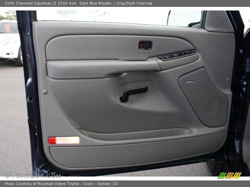 Dark Blue Metallic / Gray/Dark Charcoal 2006 Chevrolet Suburban LS 1500 4x4