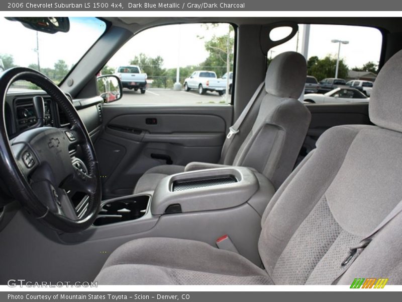 Dark Blue Metallic / Gray/Dark Charcoal 2006 Chevrolet Suburban LS 1500 4x4