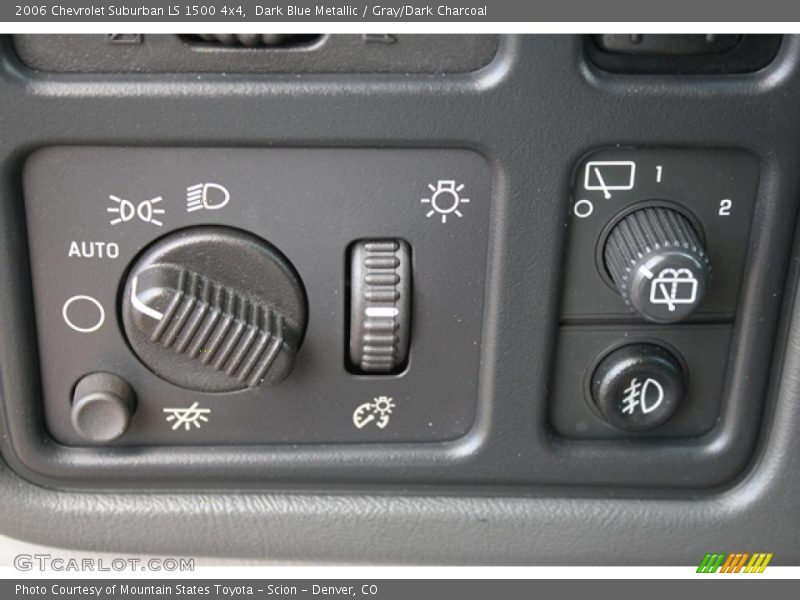 Dark Blue Metallic / Gray/Dark Charcoal 2006 Chevrolet Suburban LS 1500 4x4