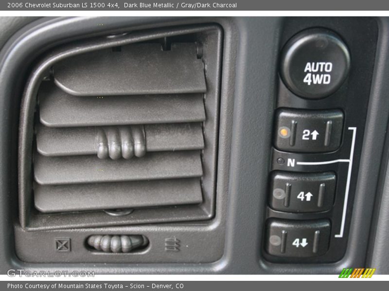 Dark Blue Metallic / Gray/Dark Charcoal 2006 Chevrolet Suburban LS 1500 4x4