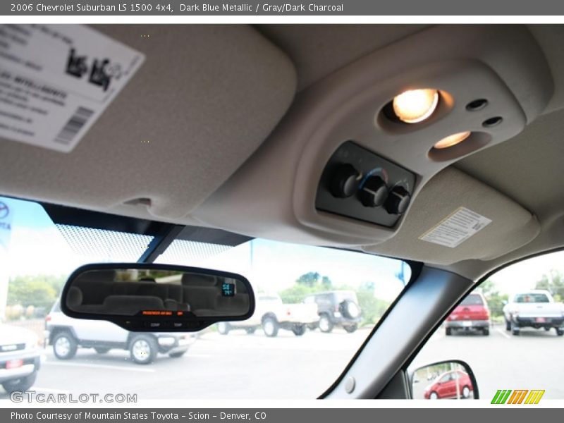 Dark Blue Metallic / Gray/Dark Charcoal 2006 Chevrolet Suburban LS 1500 4x4